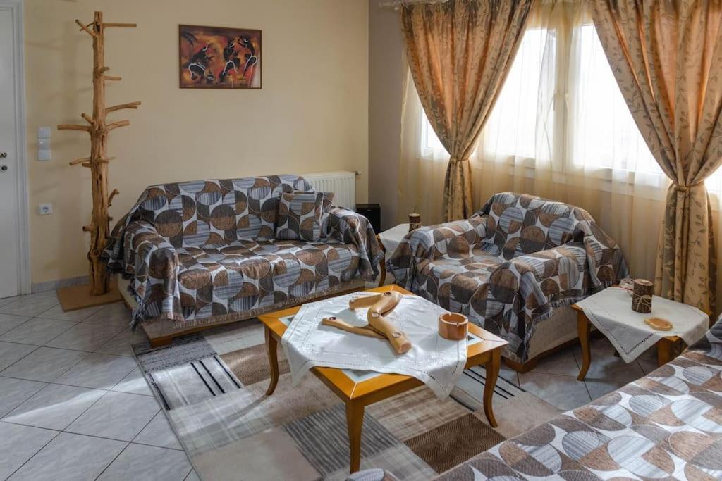 KarpenísionDimitri'S Mountain Houseアパートメント エクステリア 写真