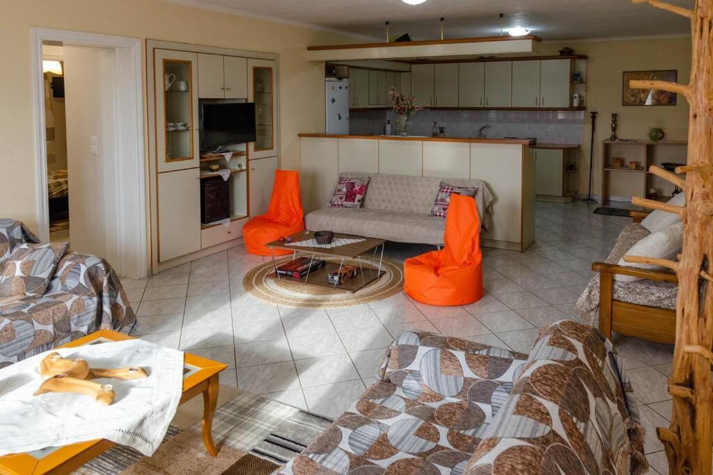 KarpenísionDimitri'S Mountain Houseアパートメント エクステリア 写真